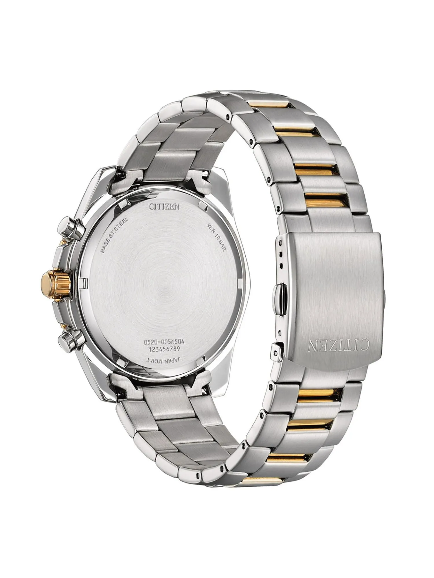 Citizen Non Eco Drive 46.4 mm Size Rose Gold Dial Men Analog Watch - AN8204-59X