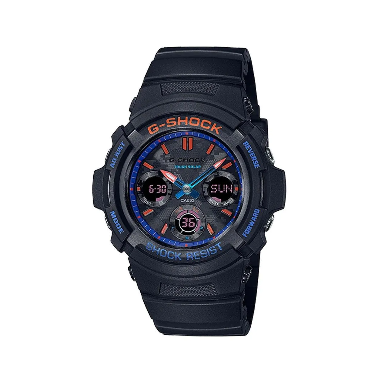 City Camo Series Duo - Black / Orange - AWRM100SCT-1A