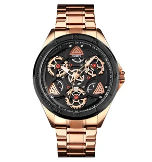 Creative gear turning steel band watch W2316878