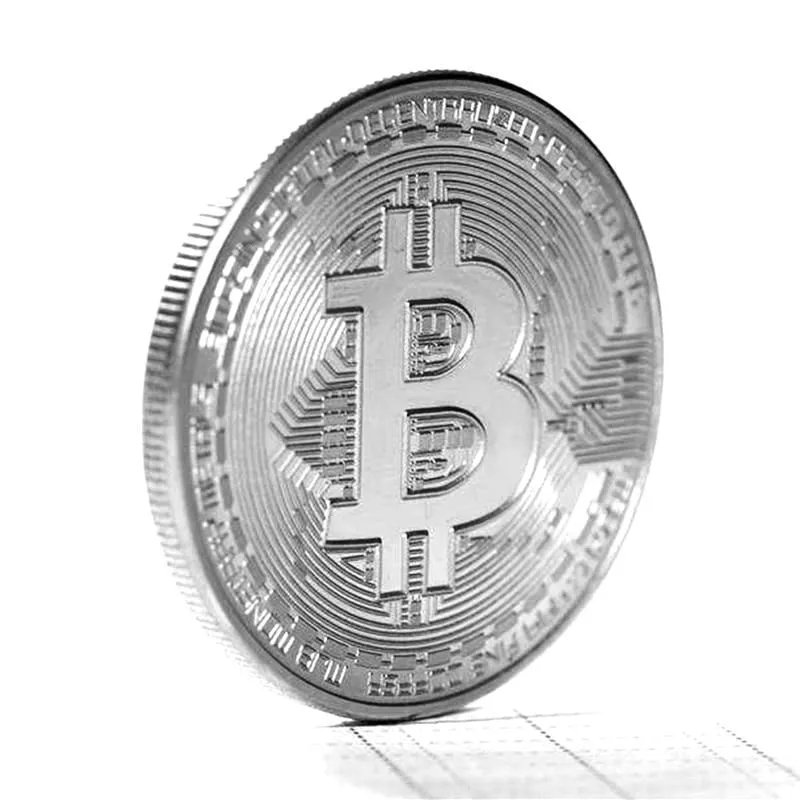 Creative Gold Plated Bitcoin Collectible