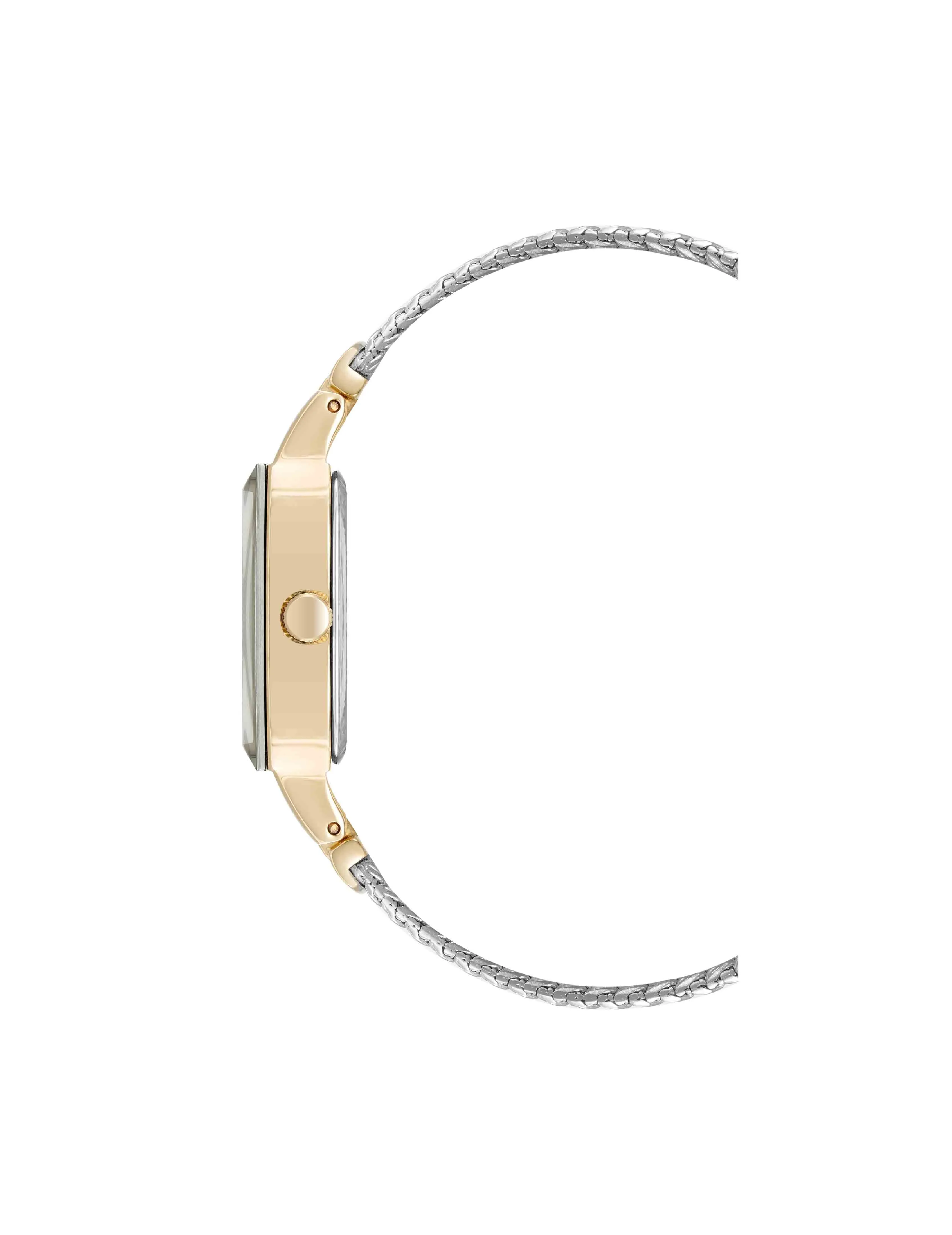 Cushion Case Mesh Bracelet Watch
