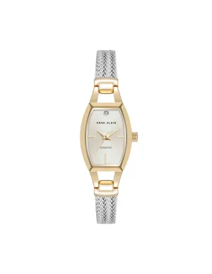 Cushion Case Mesh Bracelet Watch