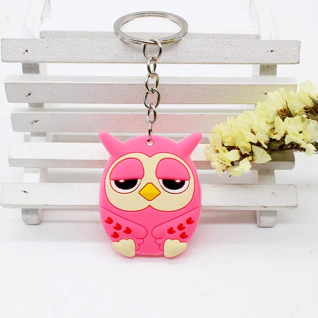 Cute Cartoon mickey minne Keychains Hello Kitty Cheese cat Bear Key chains Bag Pendant cat Owl Minion key Pendant Anime jewelry