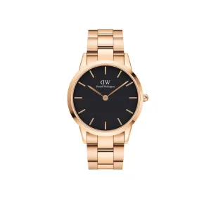 Daniel Wellington Black Dial Men Analogue Watch - DW00100344