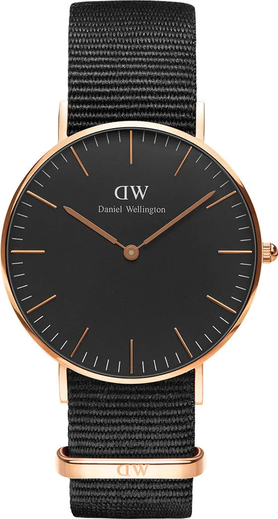Daniel Wellington Watch Classic Black Cornwall 36mm