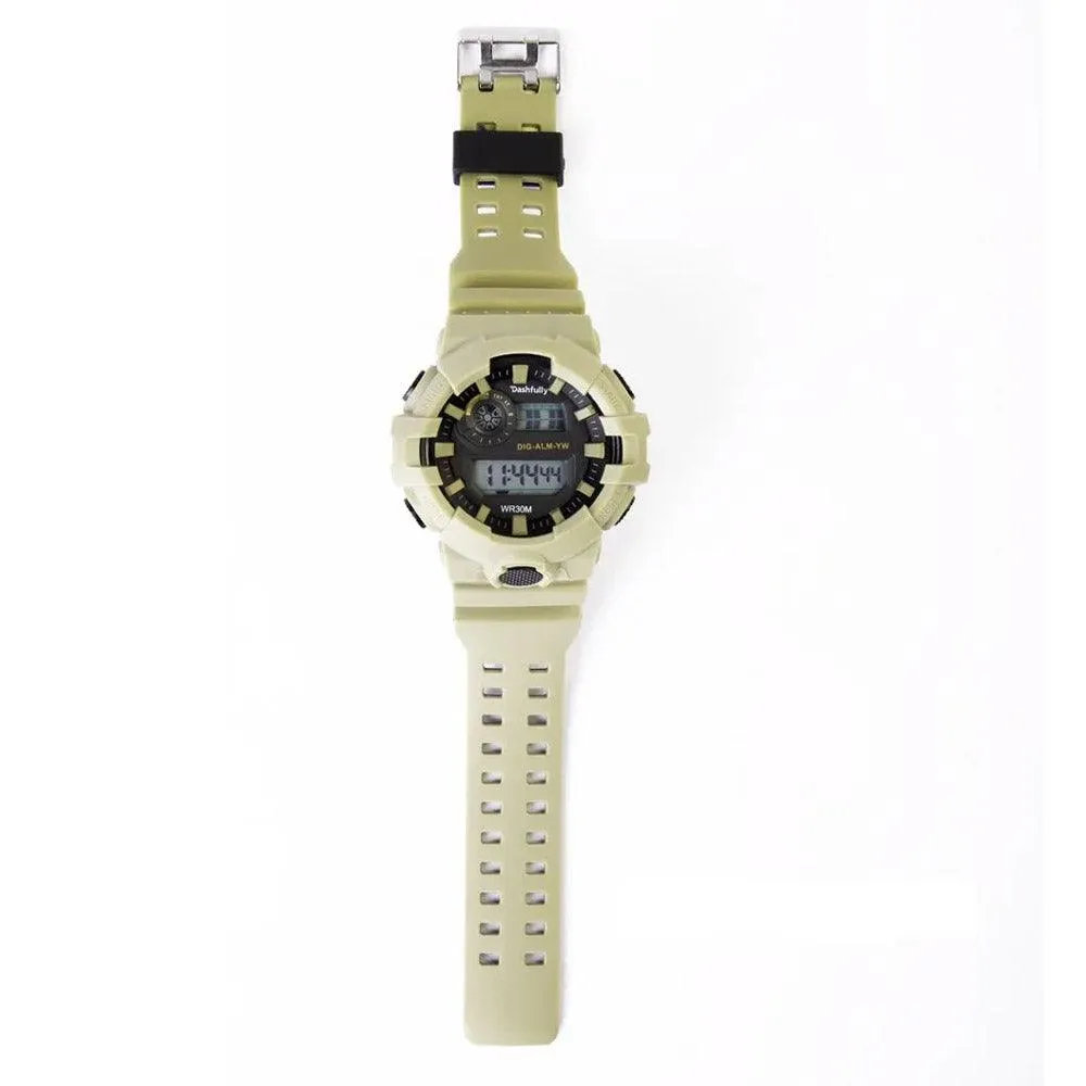 Dashfully DFM1728-BG Sport Digital Watch