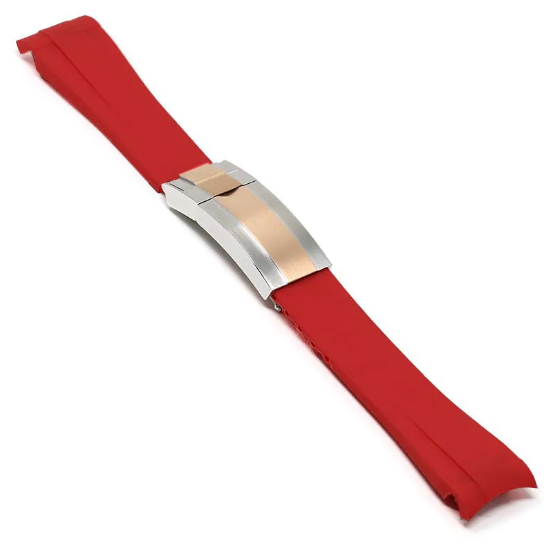 DASSARI FKM Rubber Strap for Submariner