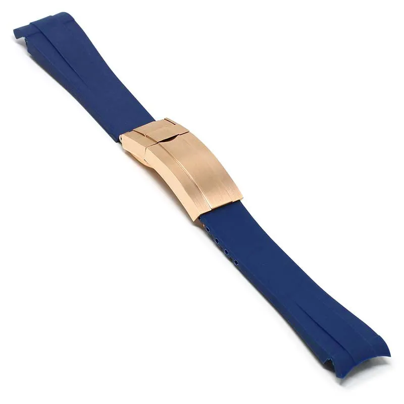 DASSARI FKM Rubber Strap for Submariner