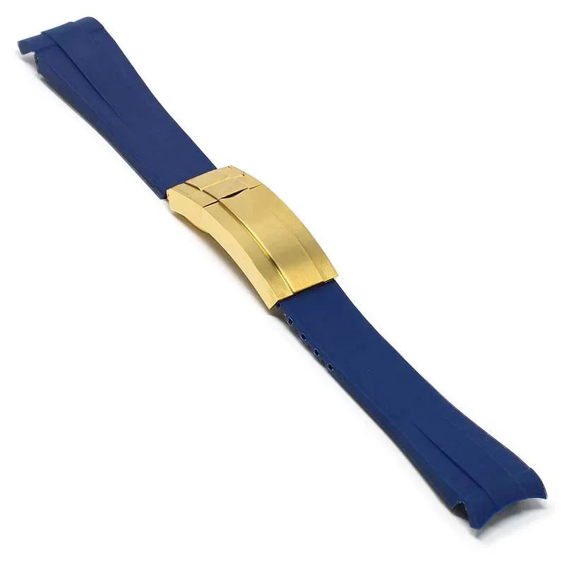 DASSARI FKM Rubber Strap for Submariner