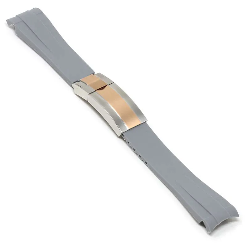 DASSARI FKM Rubber Strap for Submariner