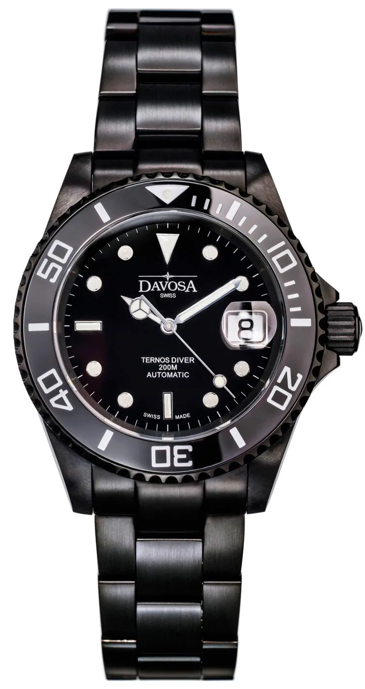 Davosa Watch Ternos Diver Black PVD