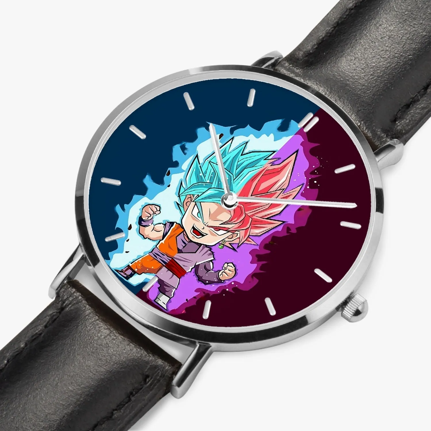 DBZ-Store Dope Super Cute Chibi Blue Vegito Goku Rose Watch