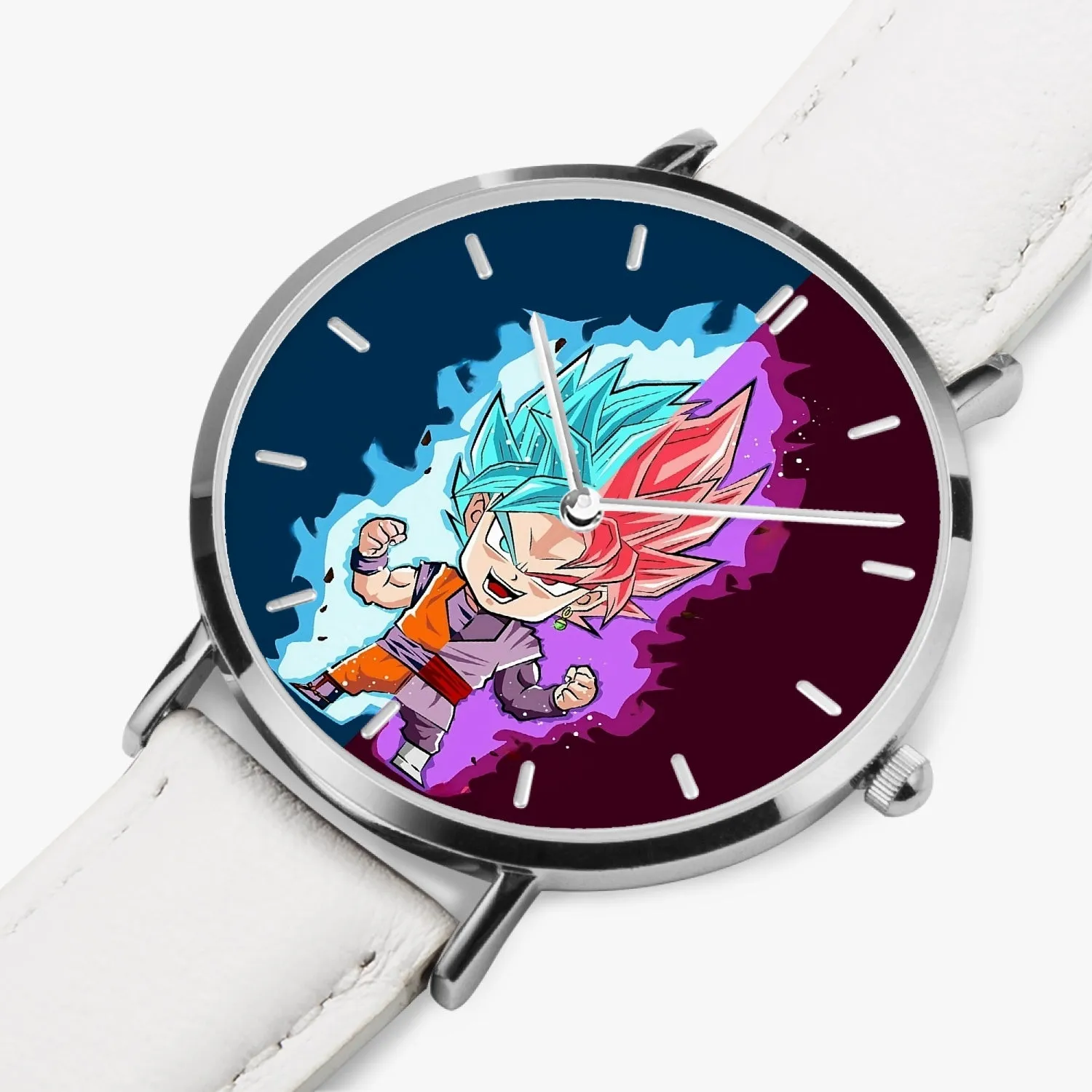 DBZ-Store Dope Super Cute Chibi Blue Vegito Goku Rose Watch