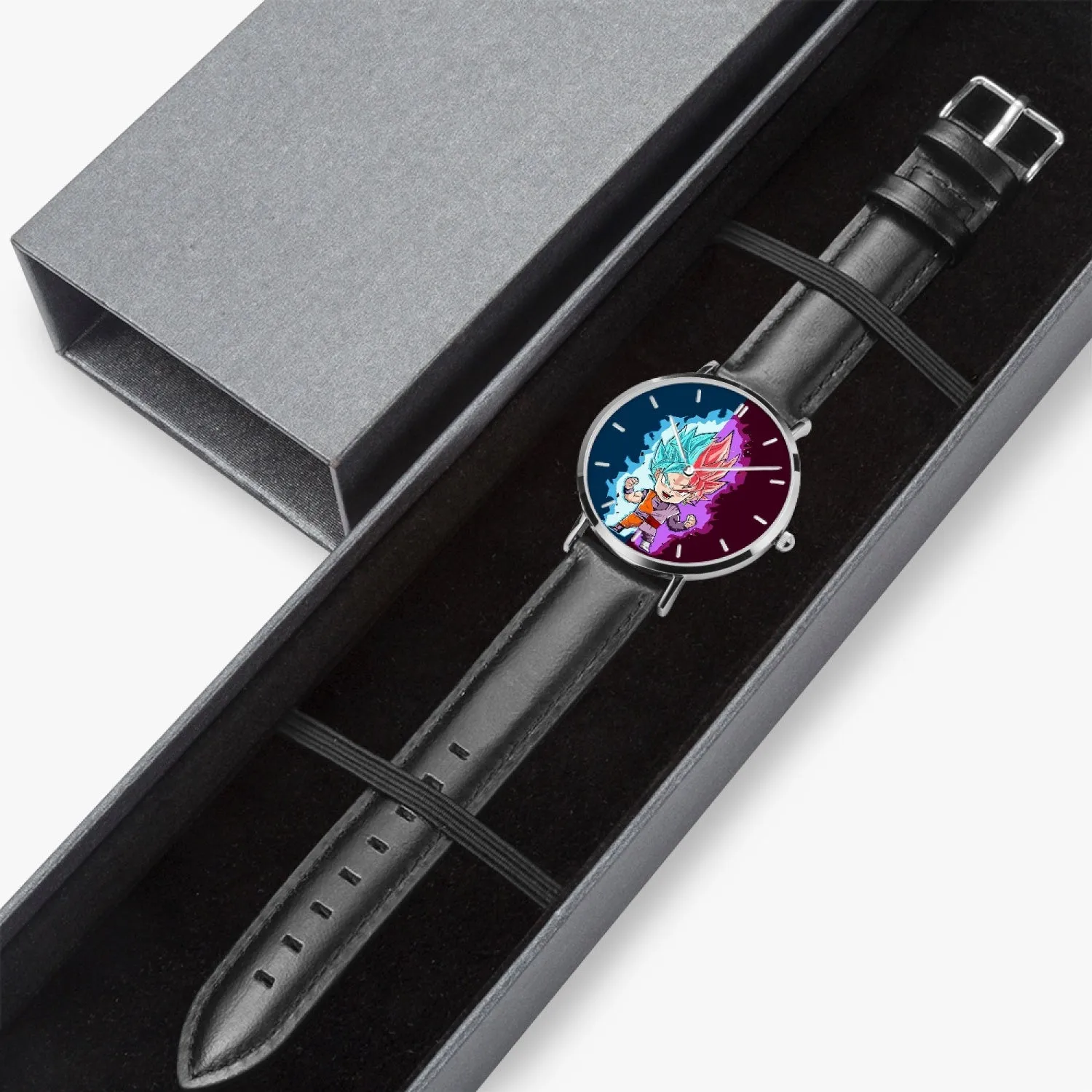 DBZ-Store Dope Super Cute Chibi Blue Vegito Goku Rose Watch