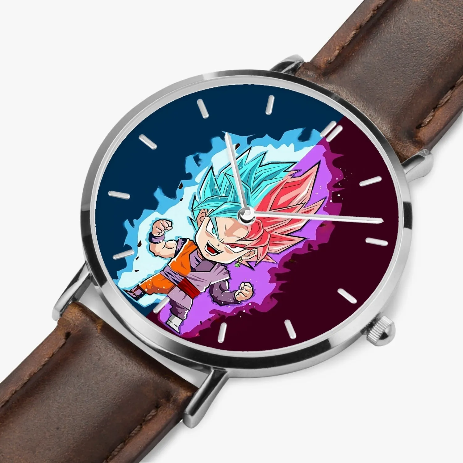 DBZ-Store Dope Super Cute Chibi Blue Vegito Goku Rose Watch
