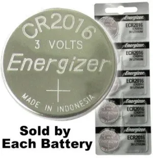 Energizer Lithium ECR2016, On Tear Strip