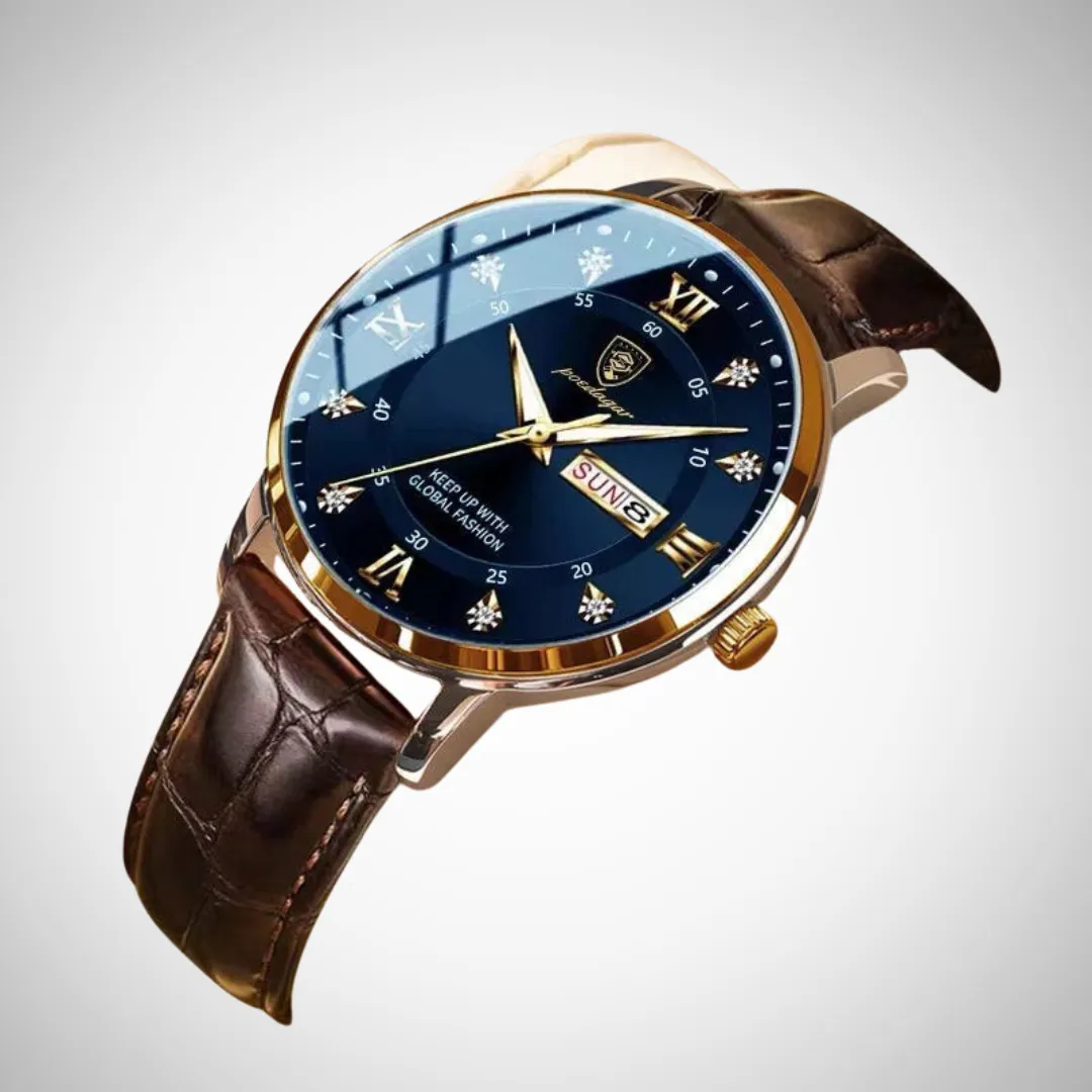 Enrico Elegant Slim Waterproof Wrist Watch