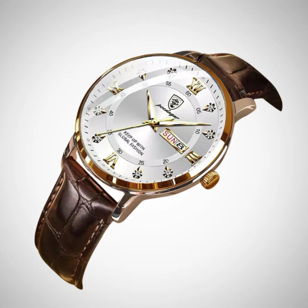 Enrico Elegant Slim Waterproof Wrist Watch
