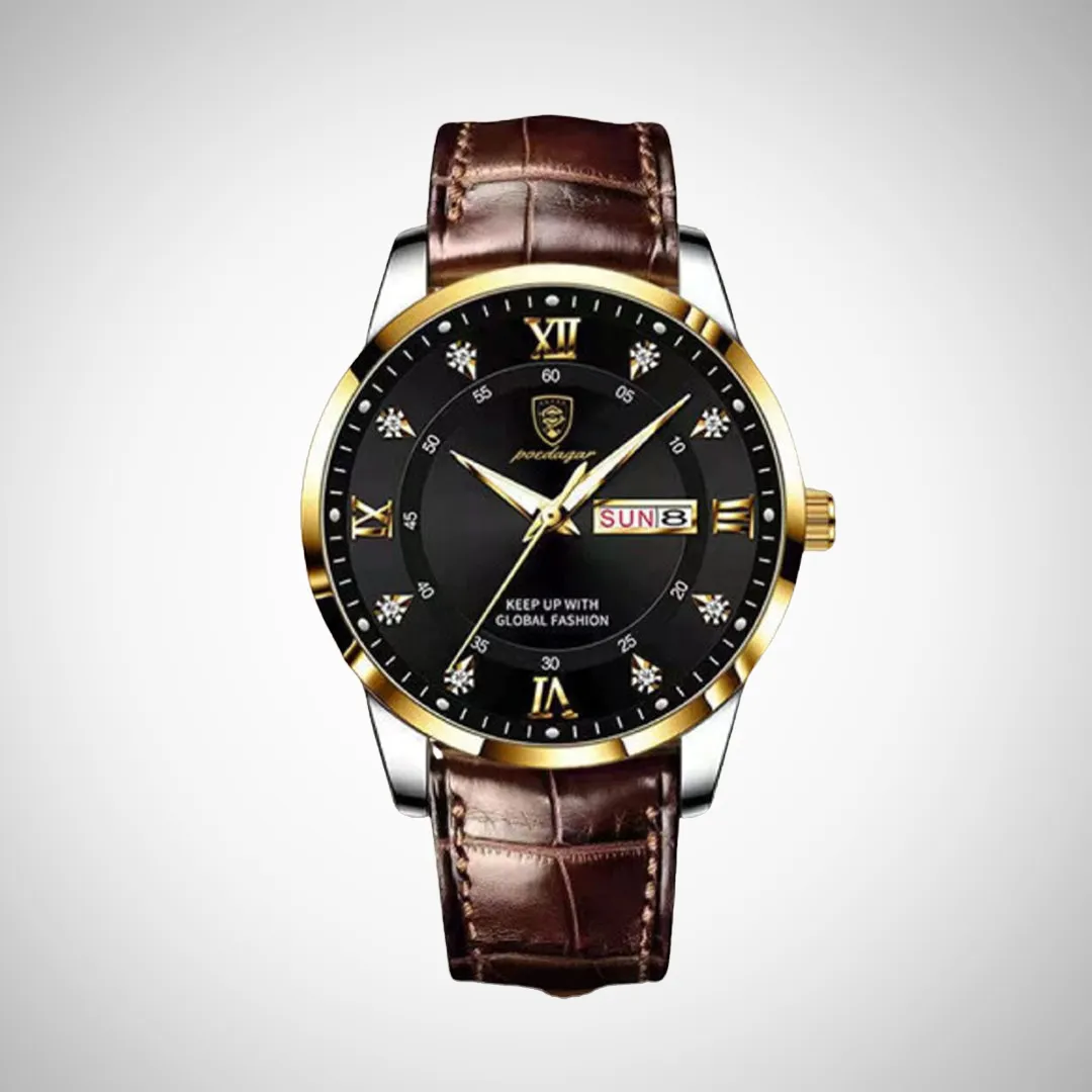 Enrico Elegant Slim Waterproof Wrist Watch