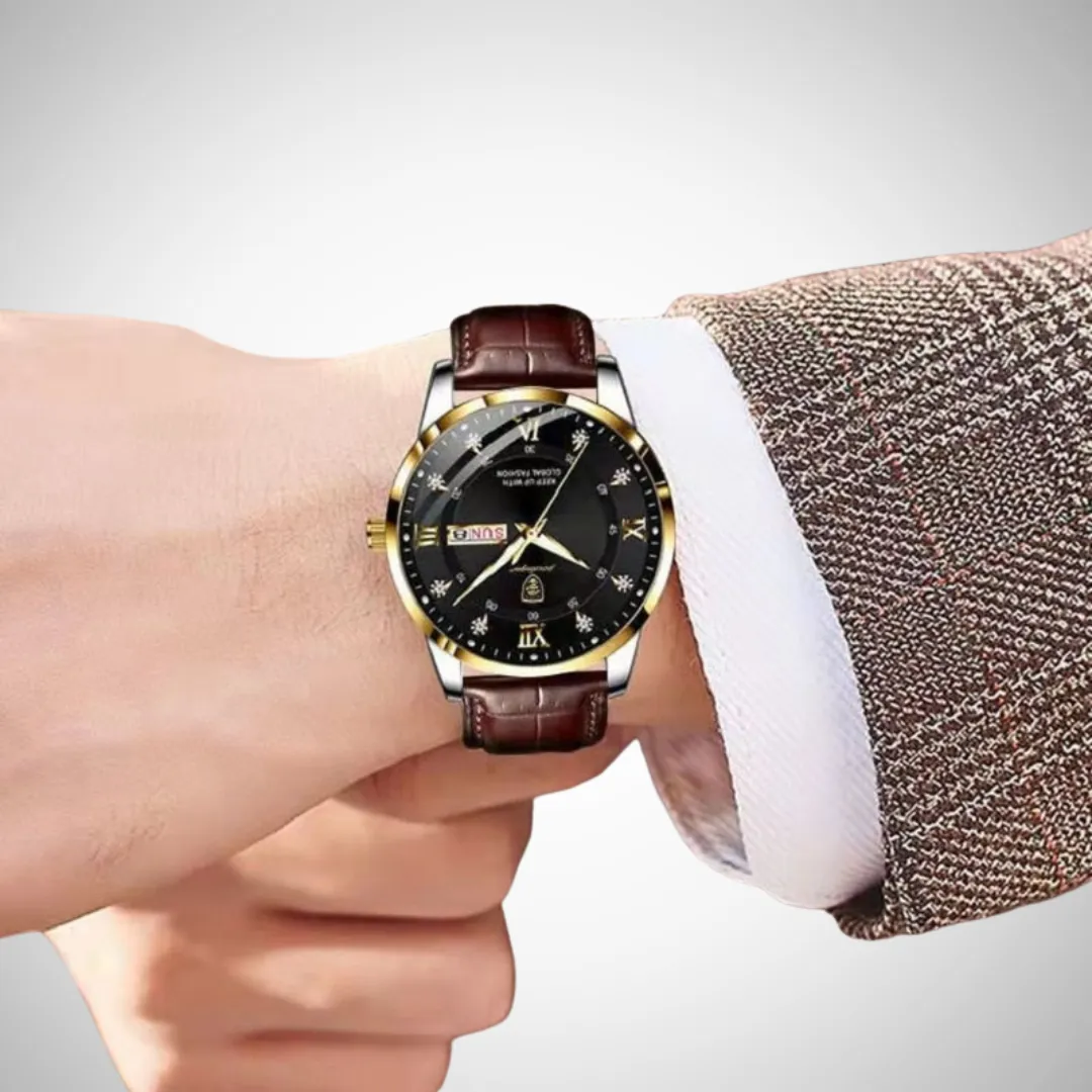 Enrico Elegant Slim Waterproof Wrist Watch