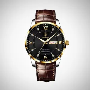 Enrico Elegant Slim Waterproof Wrist Watch