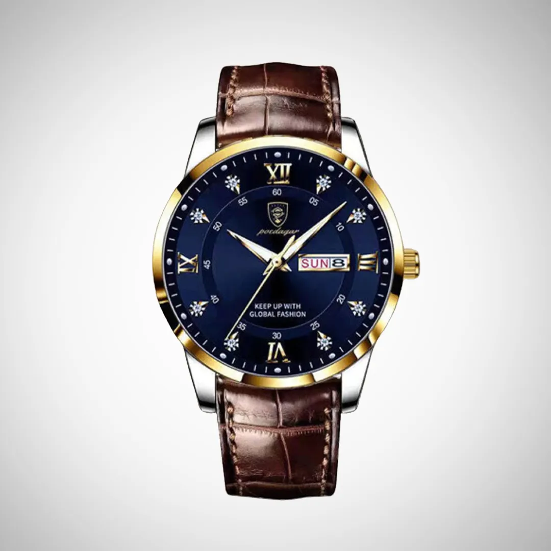 Enrico Elegant Slim Waterproof Wrist Watch