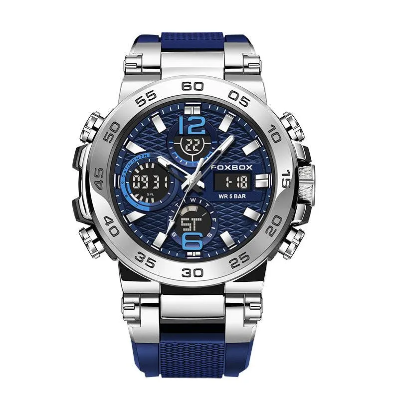 Foxbox Analog Digital Display Multifunctional Sport Watch for Men FB0033