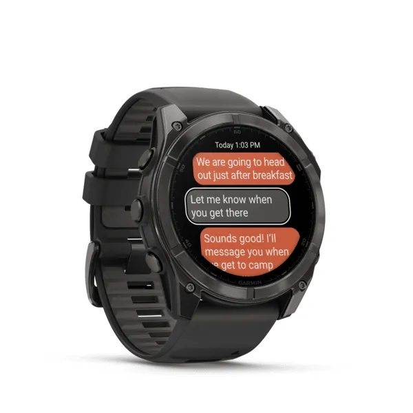 GARMIN Fenix 8 Amoled Sapphire Carbon Gray 51mm