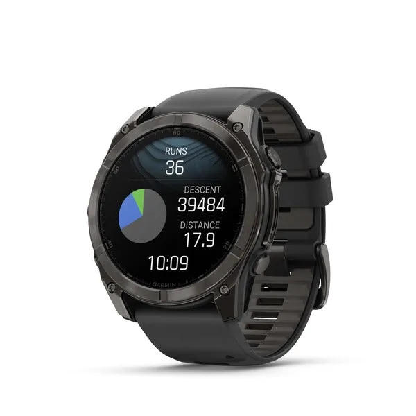 GARMIN Fenix 8 Amoled Sapphire Carbon Gray 51mm