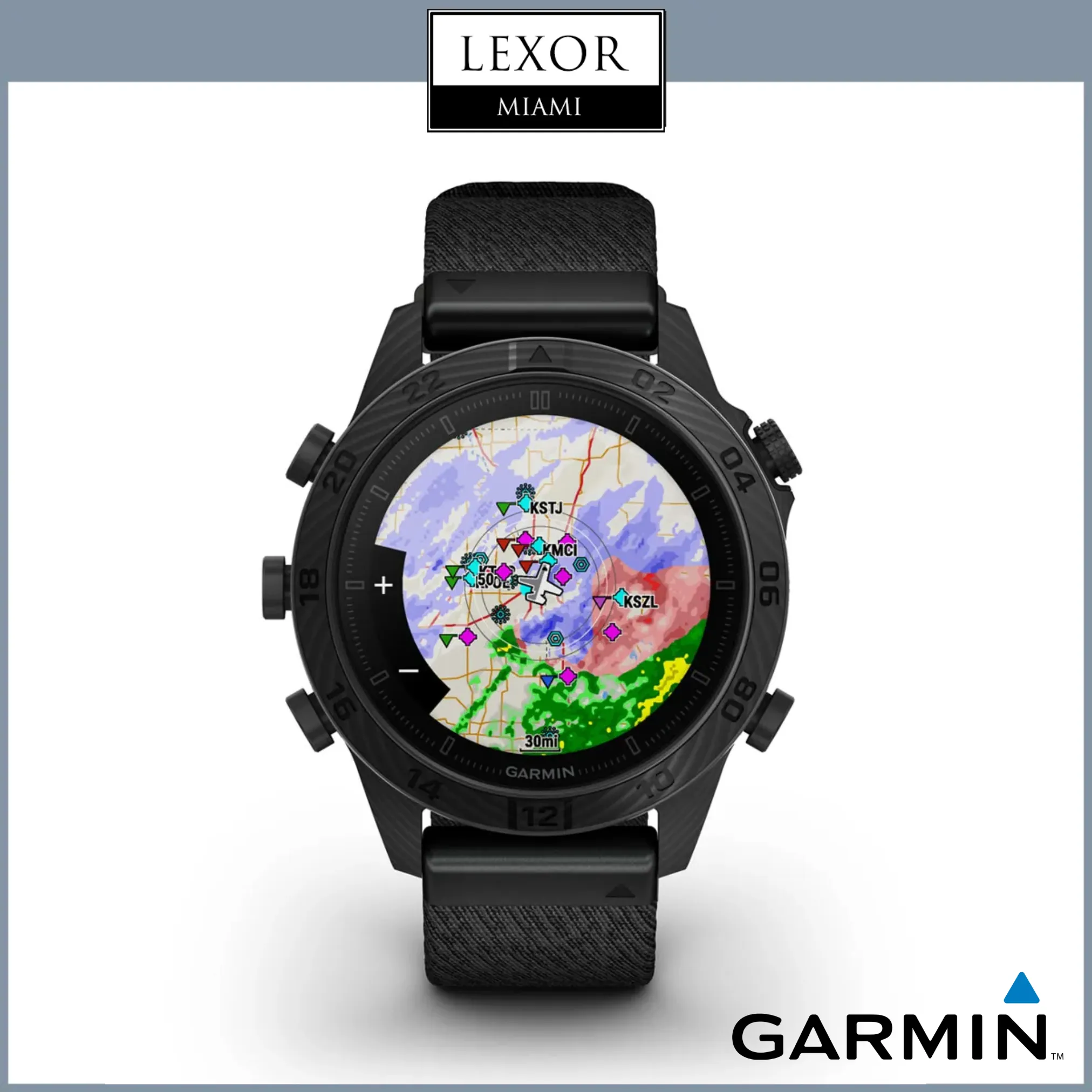 Garmin Watches MARQ® Commander (Gen 2) Carbon Edition 010-02722-00 UPC 753759327125