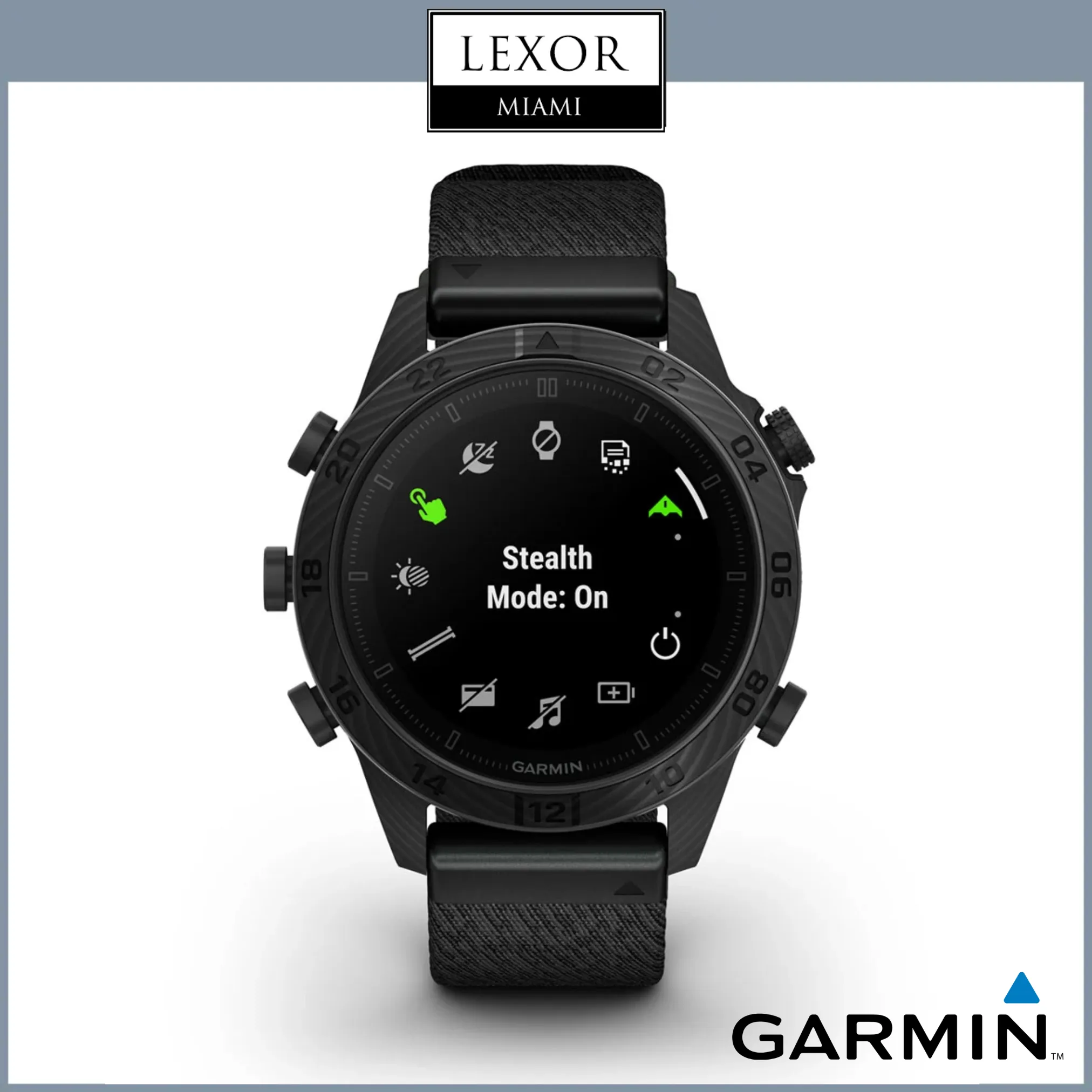 Garmin Watches MARQ® Commander (Gen 2) Carbon Edition 010-02722-00 UPC 753759327125