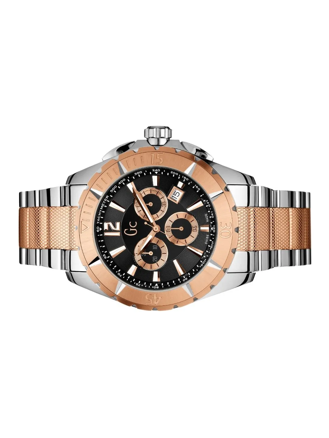 GC Gents Wrist Watch Black - X53003G2S