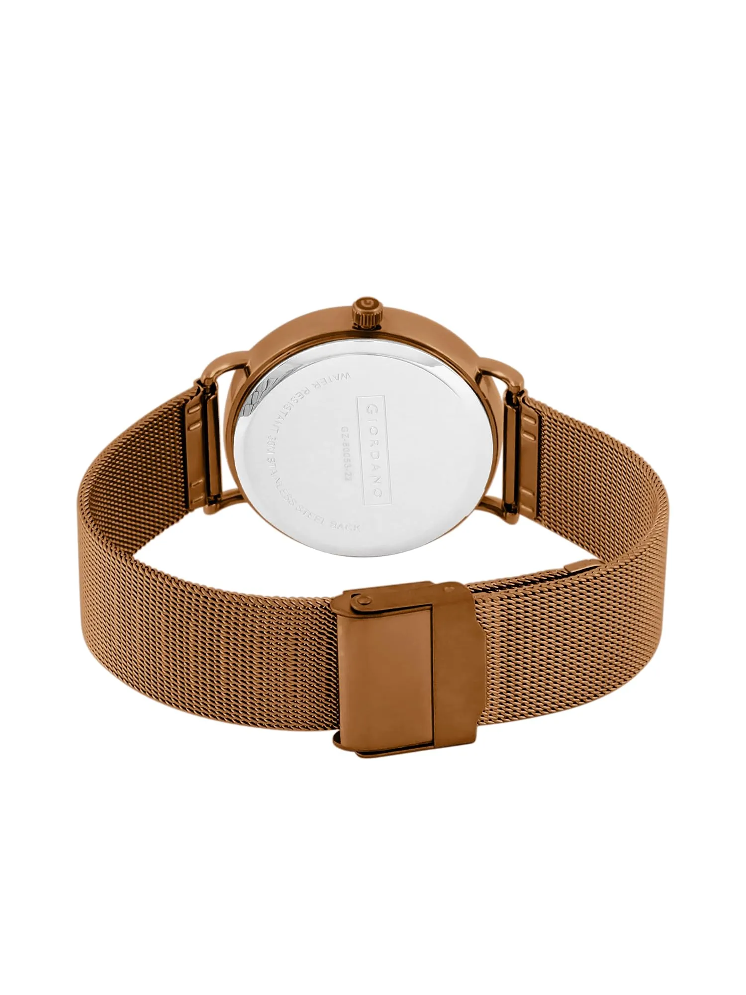 Giordano Analog Stylish Watch for Women Water Resistant Fashion Watch Round Shape with 2 Hand Mechanism Wrist Watch for Girls & Ladies to Compliment Your Look/Ideal Gift for Female - GZ-60053