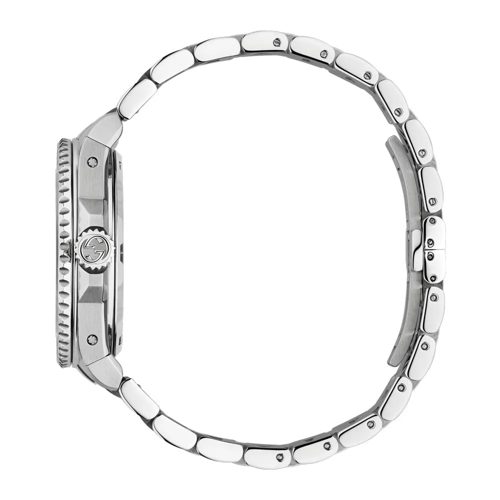 Gucci Dive 40mm Silver Dial Automatic Gents Watch YA136354