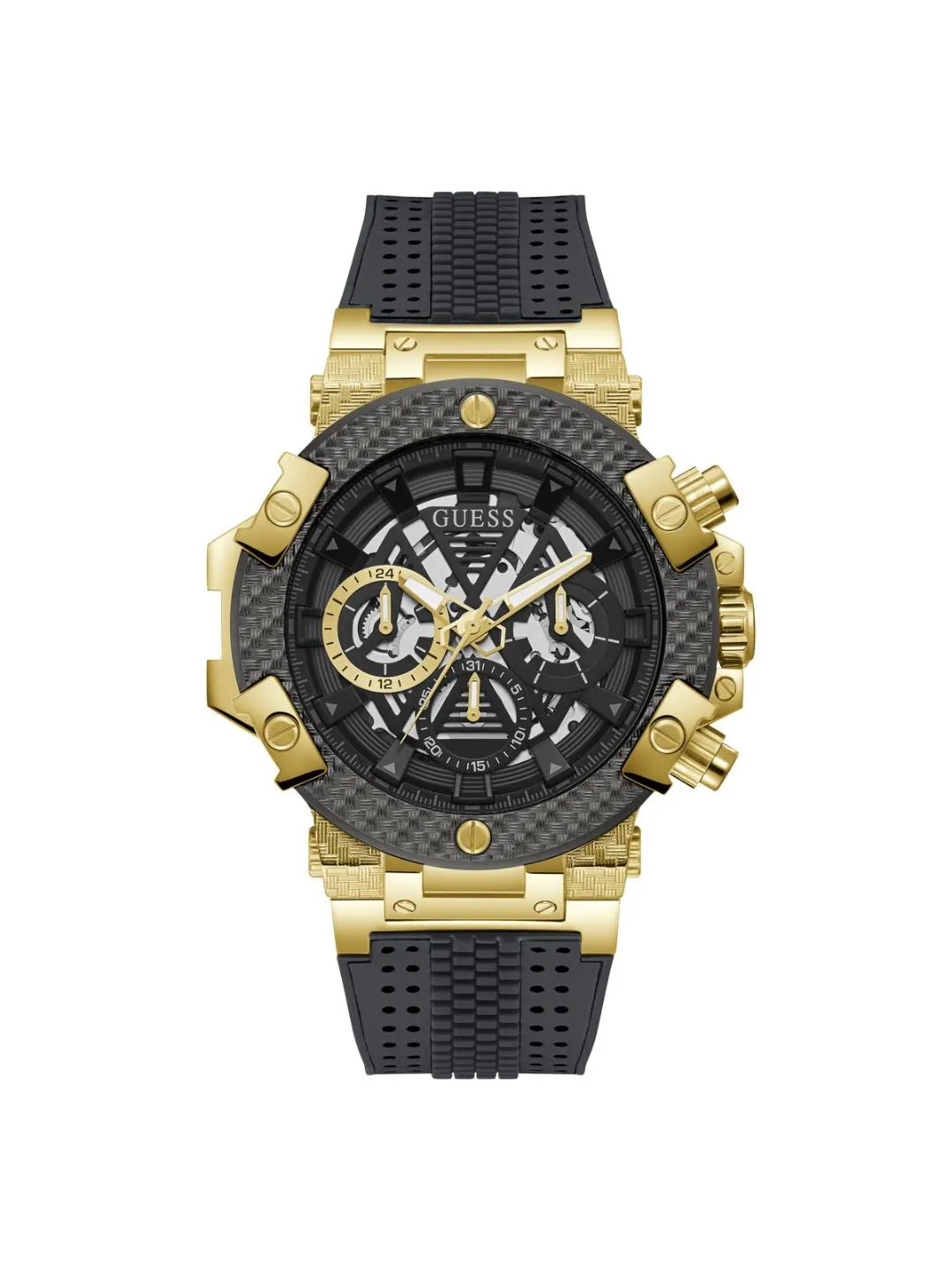 Guess Black Dial Men Analog Watch - GW0486G2