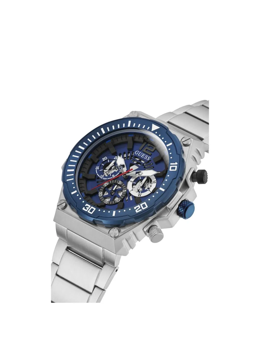 Guess Blue Dial Men Analog Watch - GW0324G1