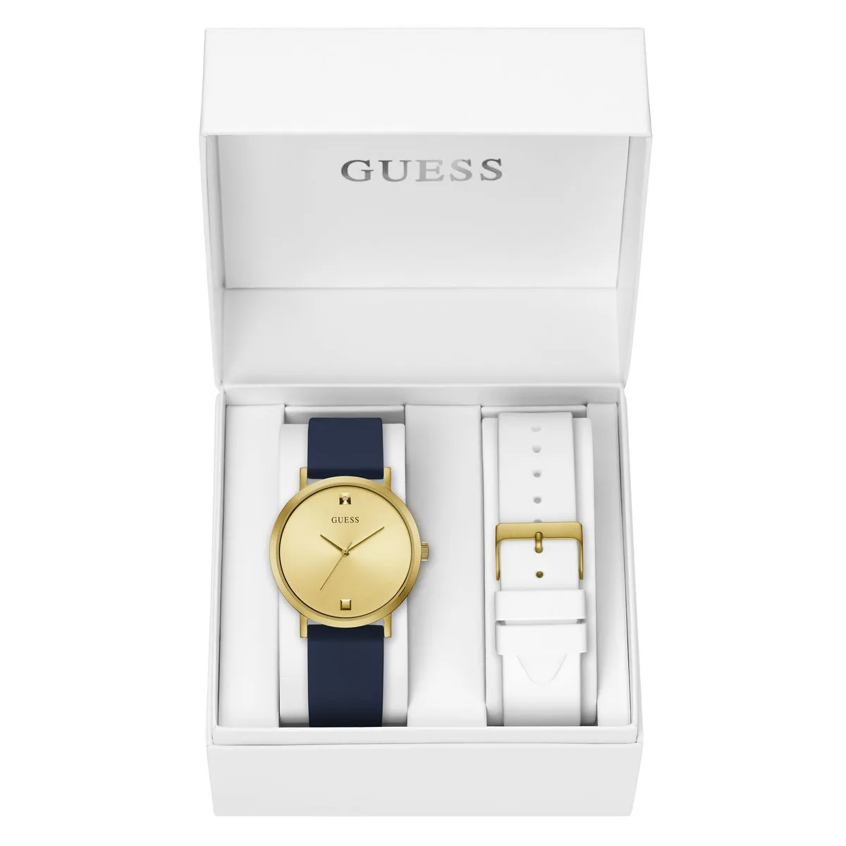 Guess Gold Dial Men Analog Watch- GW0350G1