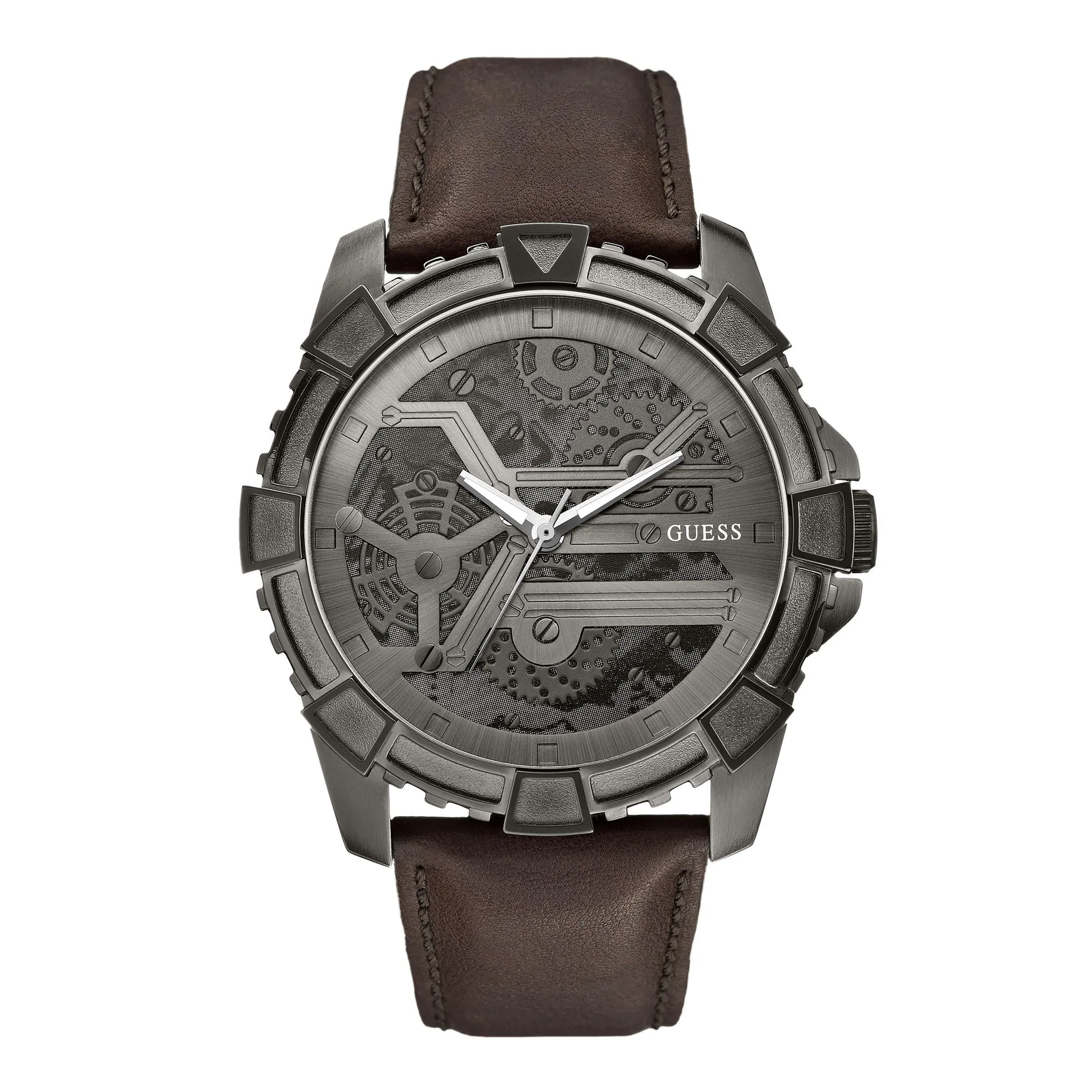 Guess Gunmetal Dial Men Analog Watch - U0274G1M