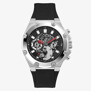 Guess GW0334G1 Black Silicone Strap Men Watches