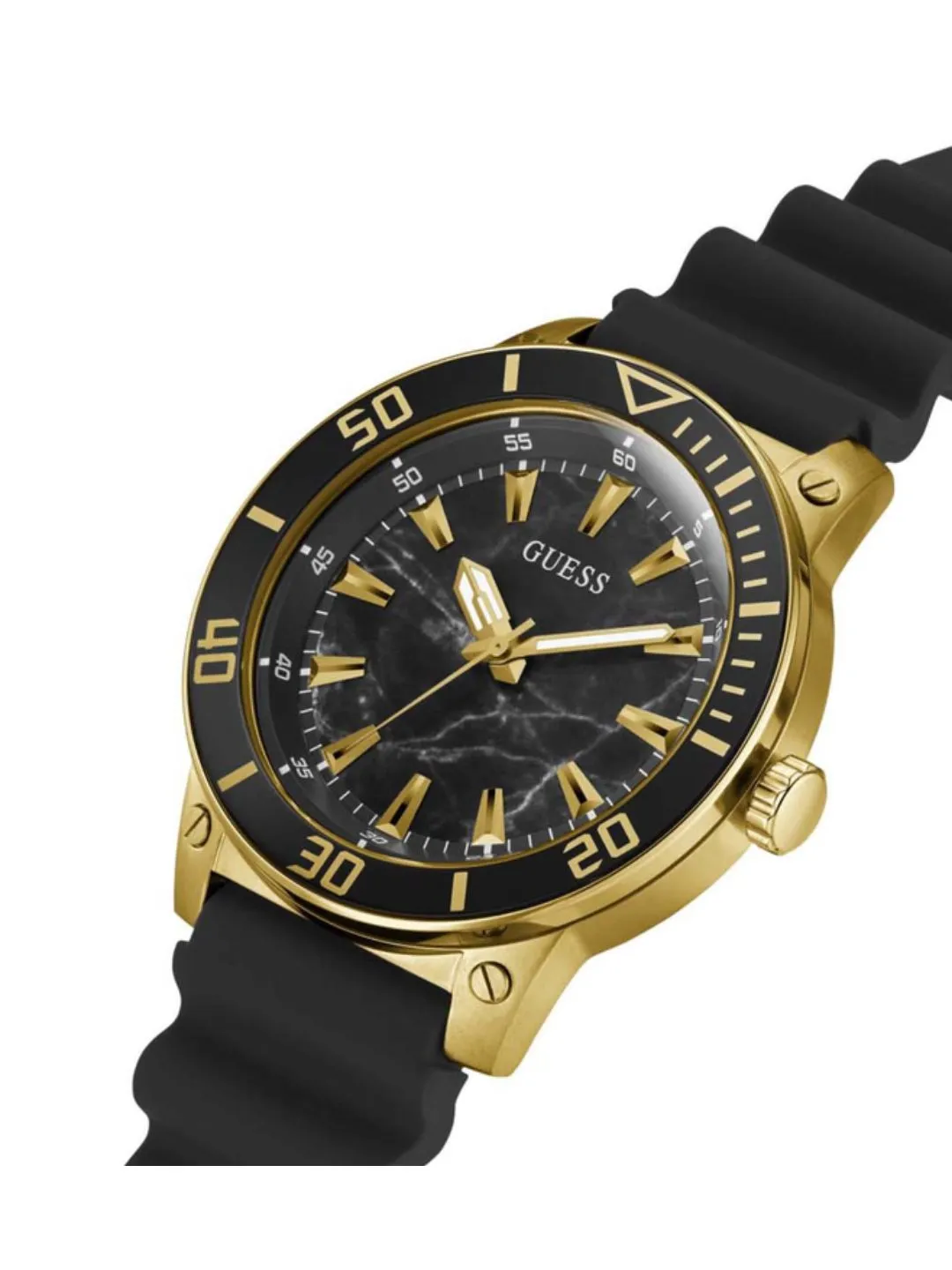 Guess Men Black Dial Analog Watch - GW0420G2