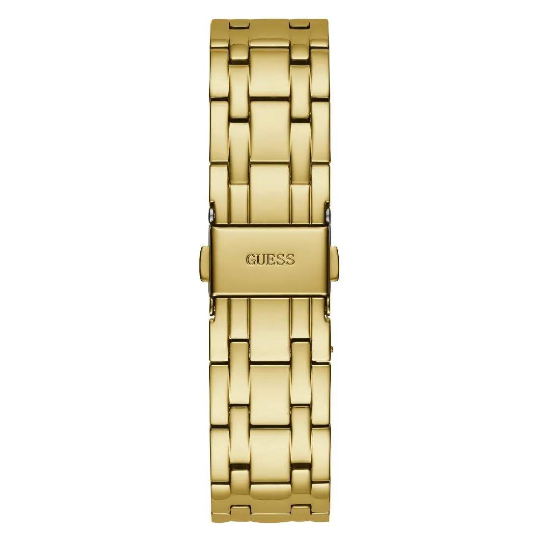 Guess Women 38 mm Gold Dial Analog Watch- GW0440L2
