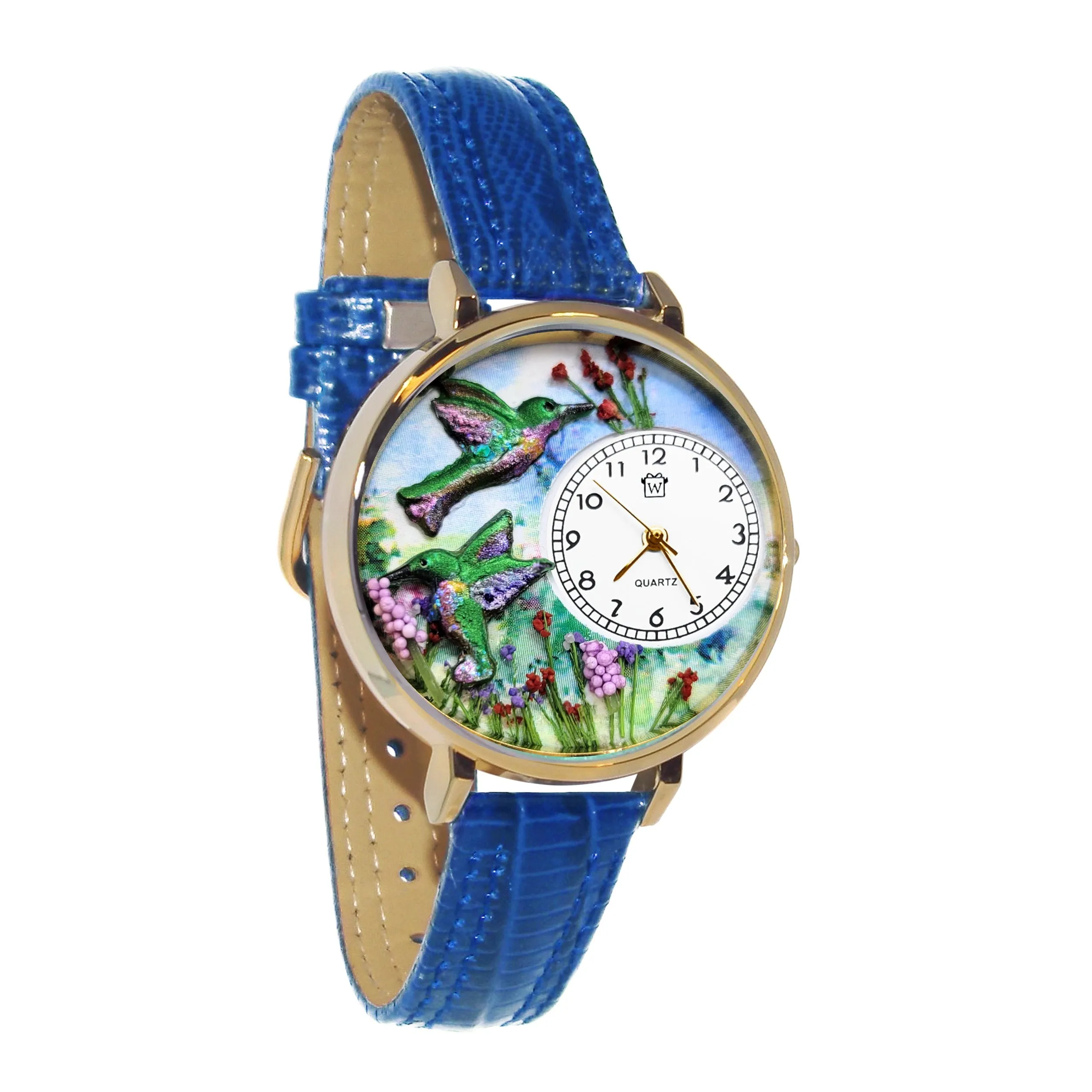 Hummingbirds 3D Watch Large Style