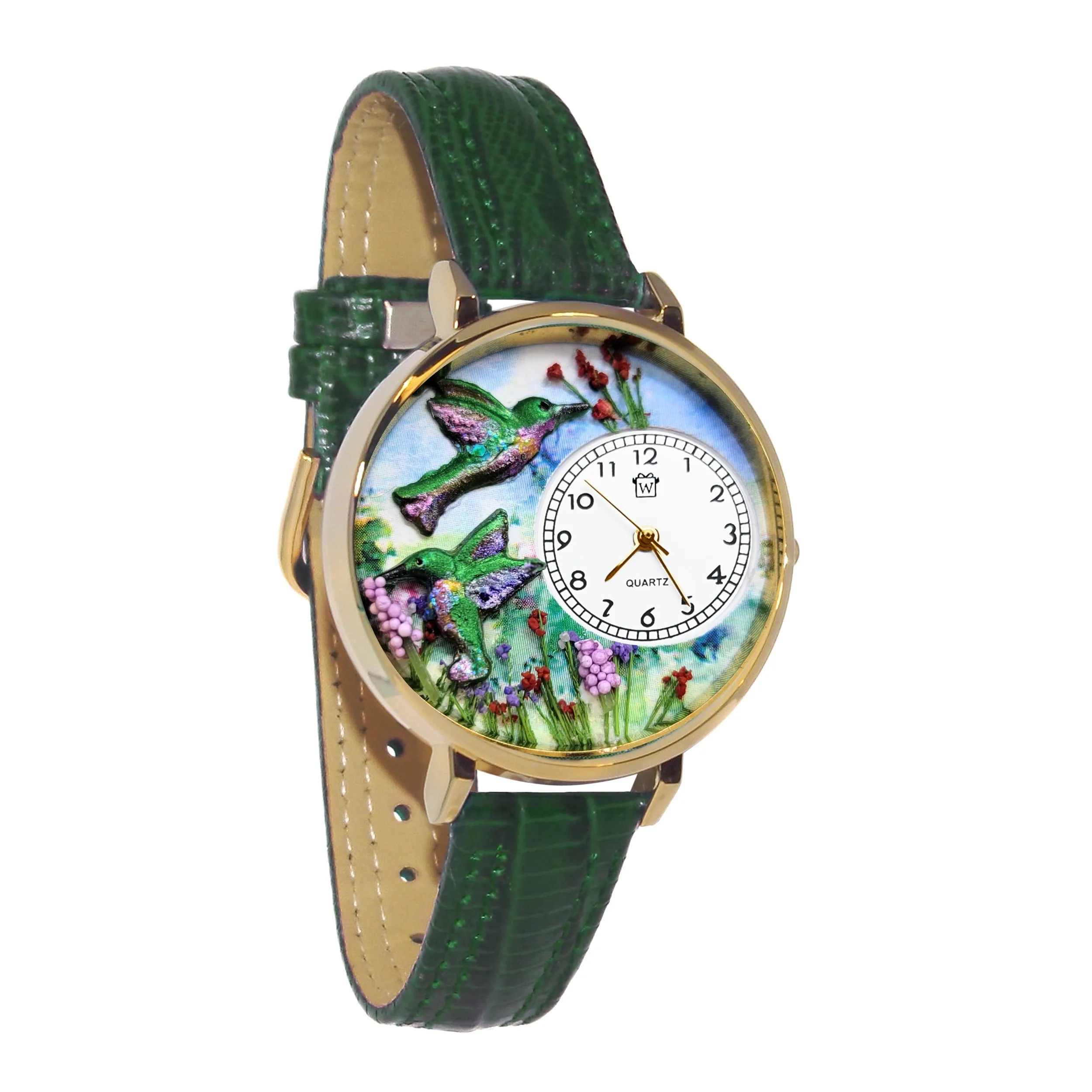 Hummingbirds 3D Watch Large Style