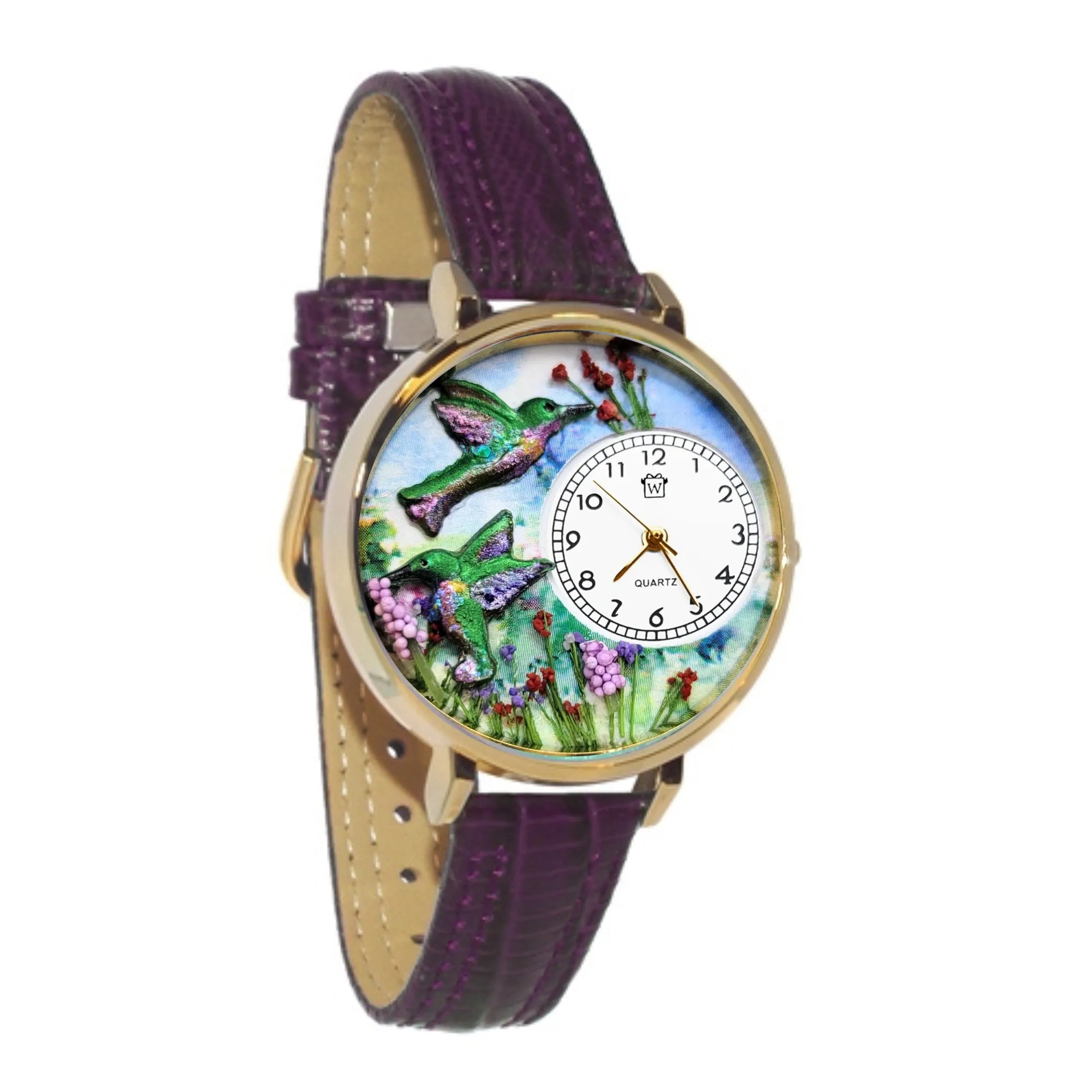 Hummingbirds 3D Watch Large Style