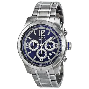 Invicta Specialty Classic Chronograph Blue Dial Men's Watch 11372