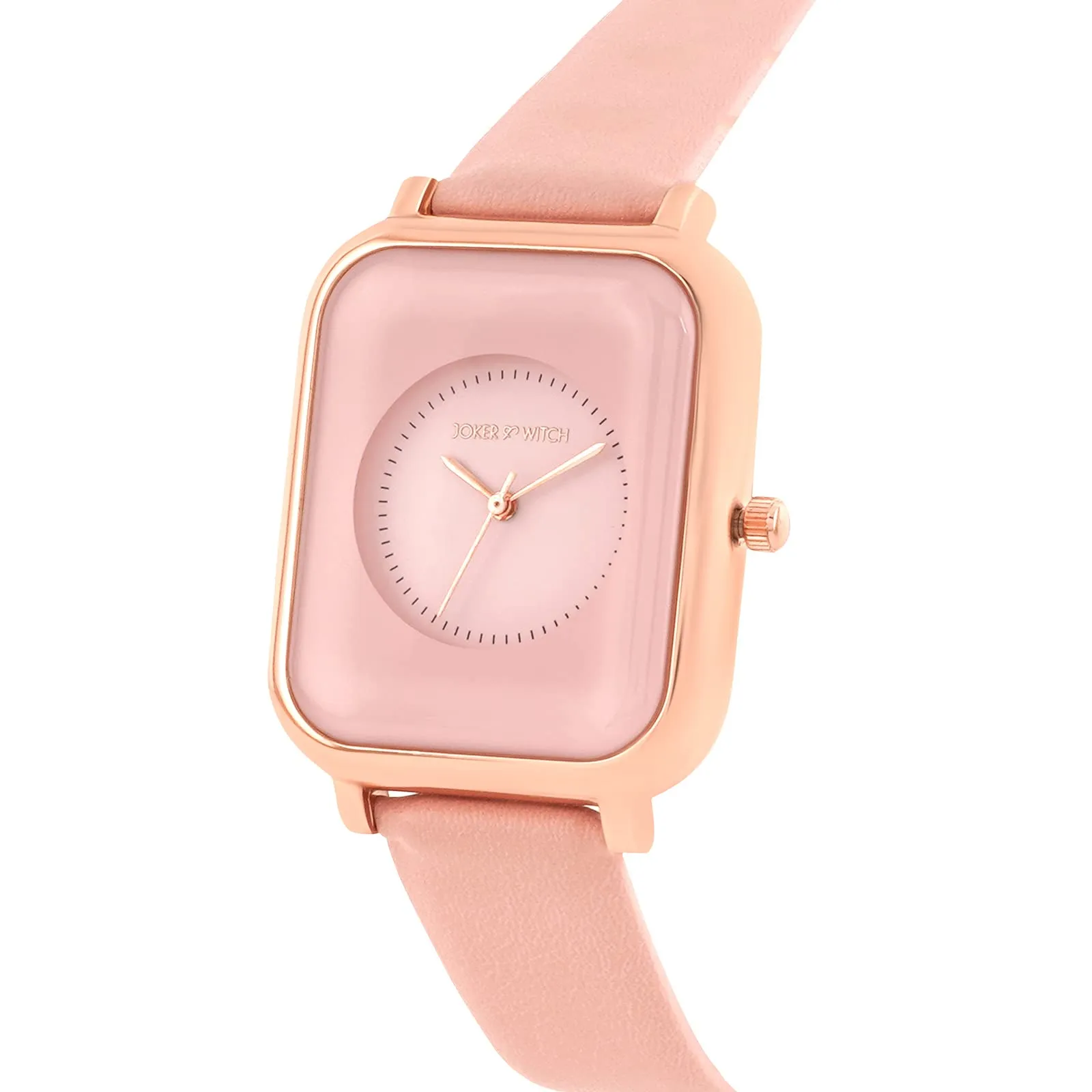 Joker & Witch Utopia All Pink PU Strap Watch