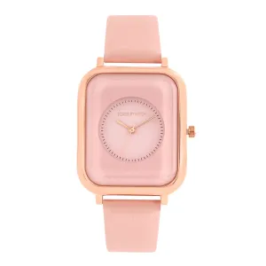 Joker & Witch Utopia All Pink PU Strap Watch