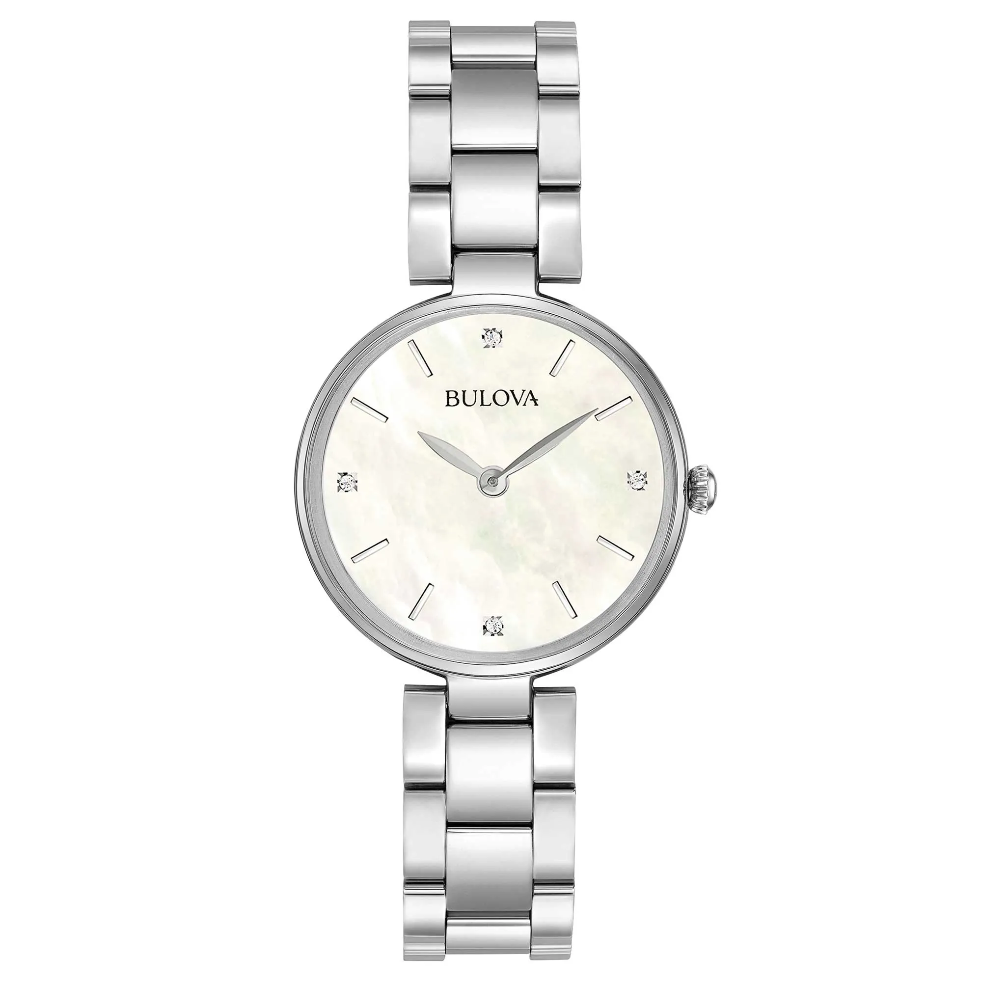 Ladies Bulova Classic Diamond Watch - 96S159