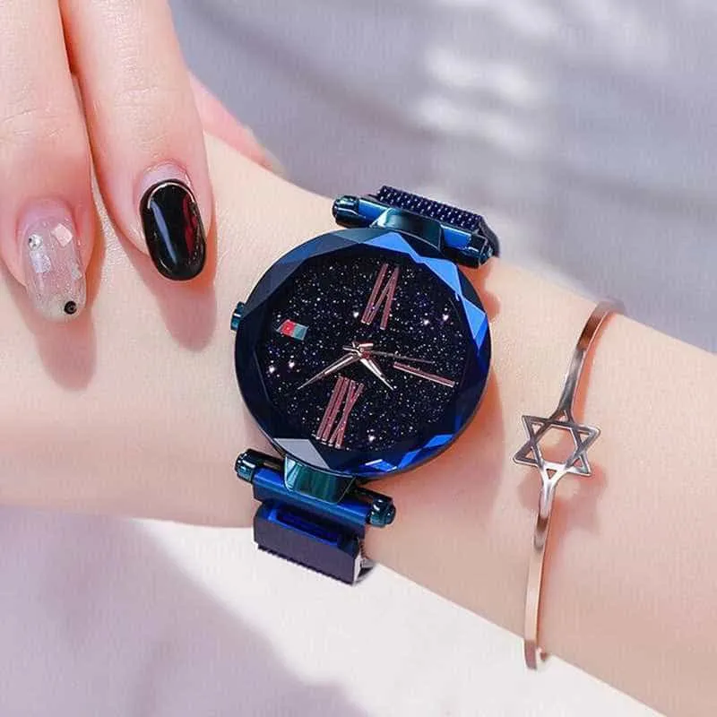 Lazy Magnet Watch Ladies Star Net Celebrity Same Paragraph Magnet Watch