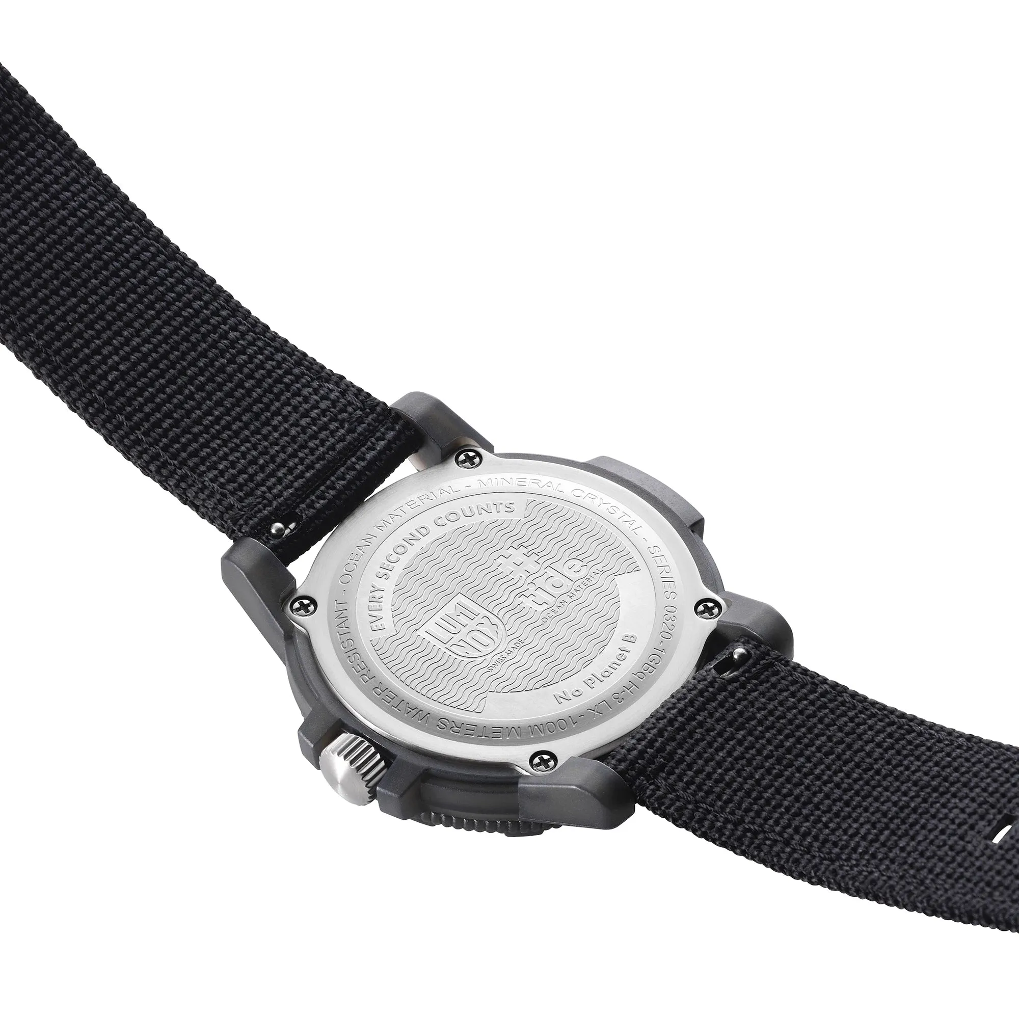 LMX Watch Sea Leatherback Sea Turtle Giant 32 Series Black
